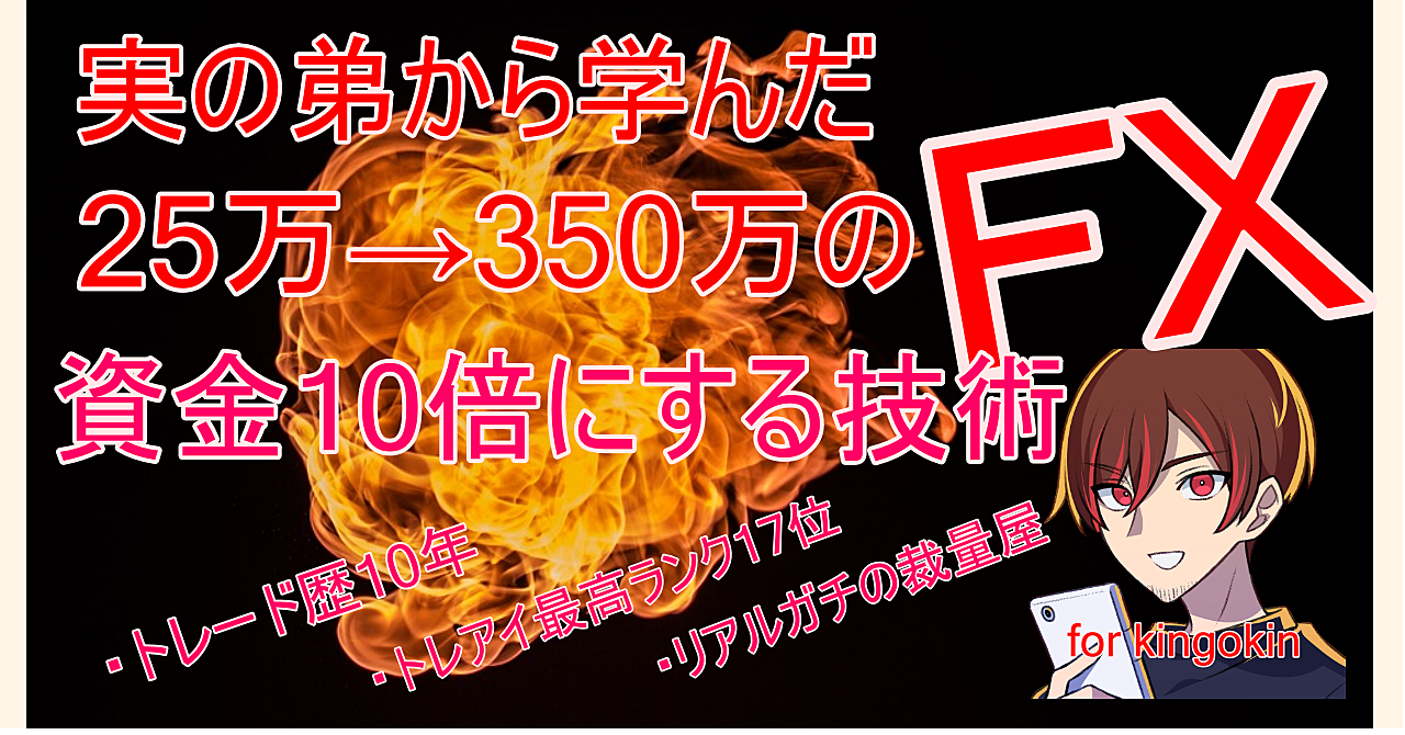 【FX】25万→350万円にしたガチのトレーダー技術を初心者でも再現できるよう解説